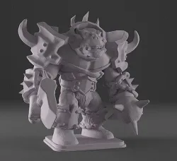 HeroQuest - Orc BlackrockBrute remix