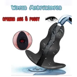 hollow Butt plug shower enema water play ass anal cleaner ps-04 3d print cnc