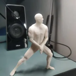 Human Anatomy - Man (A-pose + Pose)