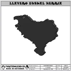 KEY RING OF EUSKAL HERRIA