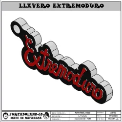 KEYCHAIN MUSIC GROUP EXTREMODURO