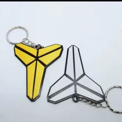 Kobe Bryant - Black Mamba Keychain