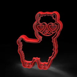 Llama Cookie Cutter