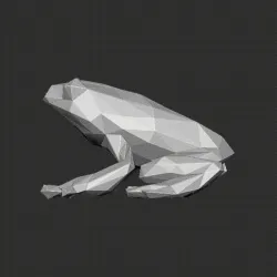 Low Poly Frog