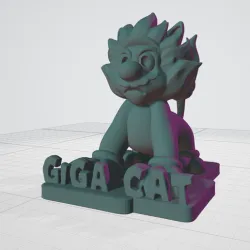 Mario Giga Cat Character