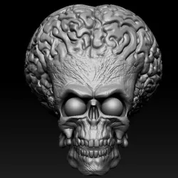 Mars Attack! Highly Detailed head