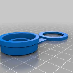 Master Hitch Lock Key Cover