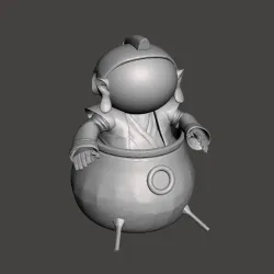 Master Zuno 3D Model