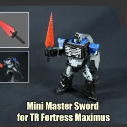 Mini Master Sword for Transformers TR Fortress Maximus