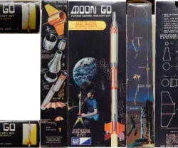 MPC Moon Go model rocket