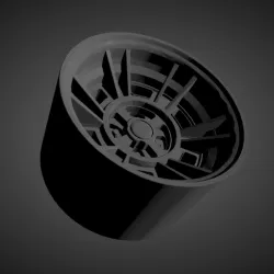 New for 2021 Cromodora CD66 rims with brakes and tires for Hot Wheels