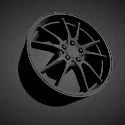 New for 2021 Mercedes AMG GTR Rims rims with brakes and tires for Hot Wheels