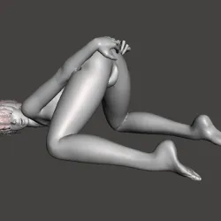 nude sexy girl .stl .obj adult