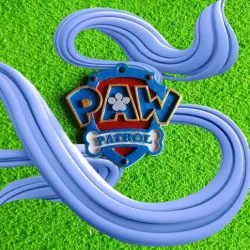 PAW LOGO KEYCHAIN