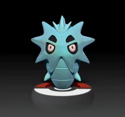 Pupitar - FAN ART - POKÉMON FIGURINE - 3D PRINT MODEL