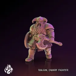 Ralgin, Dwarf Fighter