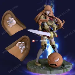 Raphtalia From The Rising of the Shield Hero Ear Cosplay