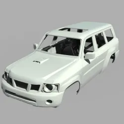 RC body Nissan Patrol Y61 324 mm wheelbase Axial