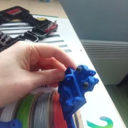 REMIX Smart Support Hotend AiO (CR10,Tornado,Ender...) with cable support
