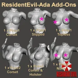 Resident Ada - ADULT Add-Ons ONLY - by SPARX