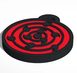 Rinne Sharingan Keychain