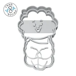 RJ - BT21 / BTS - Cookie Cutter - Fondant