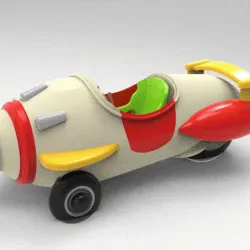 Rocket concept car