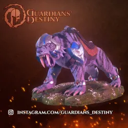 Saber Cat Mount Armor Version