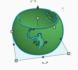 salamander ball-holder bowl