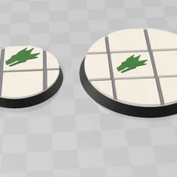 Salamanders Tile Base - 40mm & 60mm