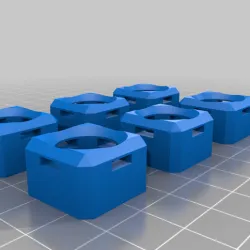 Screw down Cable tie mount