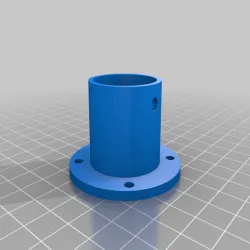 Shower curtain rail hangers (with generator for any pipe diameter)