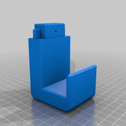 Simple Human Shower Caddy wall adapter