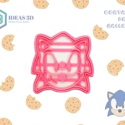 Sonic cookie cutter