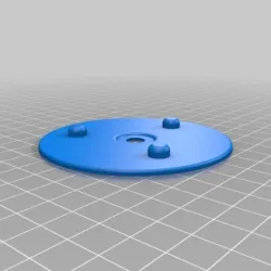 Spinning top from a Fidget spinner