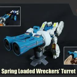 Spring-Loaded Wreckers' Turret from Transformers IDW Comics