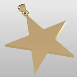 star shaped pendant