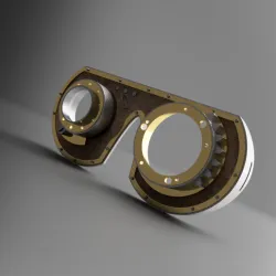 Steampunk goggles