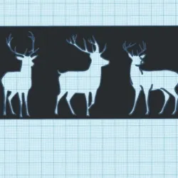 Stencil-Deer