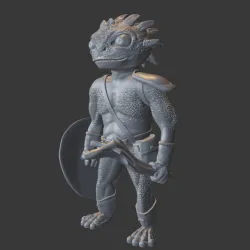 Swamp Lizard Warrior
