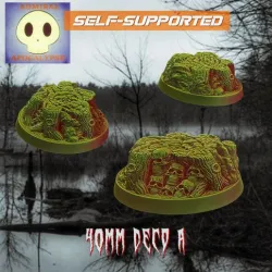 Tree of the Dead Base (40mm round)