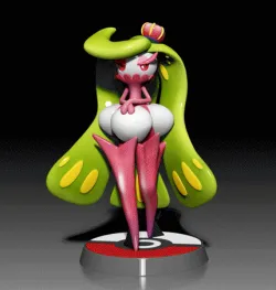 Tsareena - FAN ART - POKÉMON FIGURINE - 3D PRINT MODEL