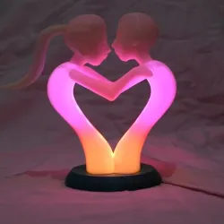 Valentine couple 3 Lamp