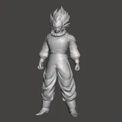 Vegeta Yardrat 3D Model