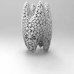 voronoi sculpture voronoi art sculpture
