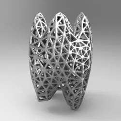 voronoi sculpture voronoi art sculpture