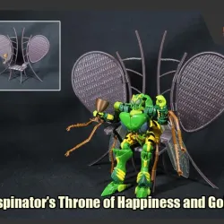Waspinator's Throne of Happiness and Goblet from Transformers Beast Wars