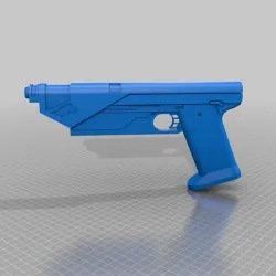 Westar 35 Blaster Pistol of Bo-Katan Kryze from the Mandalorian