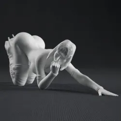 Woman figure nude