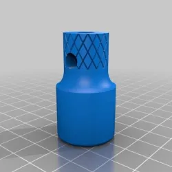 16 mm diameter socket for BNC plug